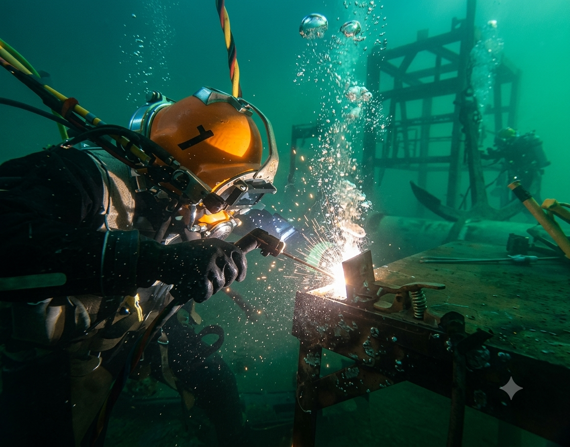 Trabajos submarinos ESCASUB